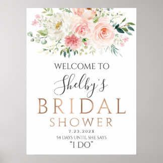 Bruiloftfeest bord, Bruiloftfeest decor Poster