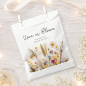 Bruiloftfeest Love in Bloom Bedankzakje (Geknipt)