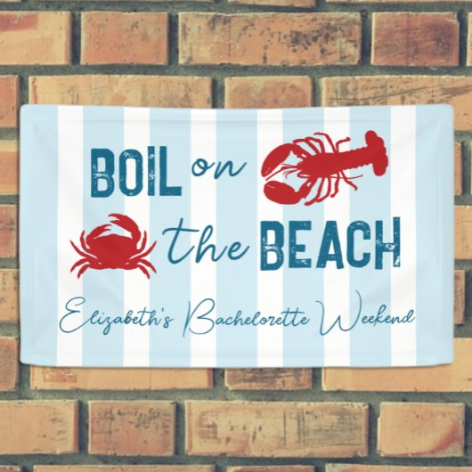Bruiloftfeest met kookfeest voor zeebanket spandoek