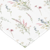 Bruiloftfeest met wilde bloemen korte tafelloper (Hoek)