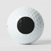 Bruiloftfeest 'Midnight Elegance' Golfballen (Voorkant)