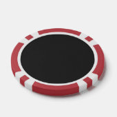 Bruiloftfeest 'Midnight Elegance' Poker Chips (Enkel)