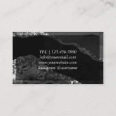 Bruiloftfeest voor vrijgezellen visitekaartje (Achterkant)