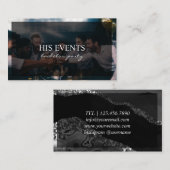 Bruiloftfeest voor vrijgezellen visitekaartje (Voorkant / Achterkant)