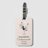 Bruiloftfeestjes voor de bruid cadeautjes bagagelabel (Voorkant (verticaal))