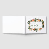 Bruiloftgastenboek 'Sinaasappel Hoofd Pers' Gastenboek (Volledig)