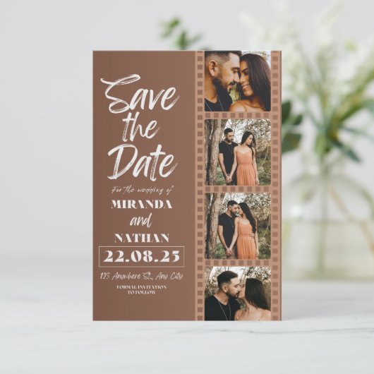 bruiloftkaart kaart (Staand voorkant)