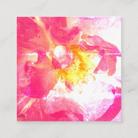 Bruiloftplanner, foto Bloemen Visitekaartjes (Achterkant)