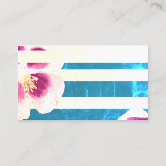 Bruiloftplanner, Roze Rose Elegante Visitekaartjes (Achterkant)