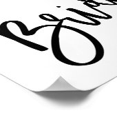 Bruilofts-welkomstbord met Fiesta-succulenten Poster (Hoek)