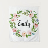 Bruiloftsbanner Stoffen Bord Wandkleed (Voorkant)