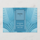 Bruiloftsbehuizing kleurenpalet fotokaart informatiekaartje (Voorkant)