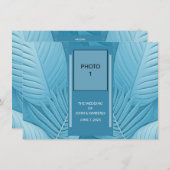 Bruiloftsbehuizing kleurenpalet fotokaart informatiekaartje (Voorkant / Achterkant)