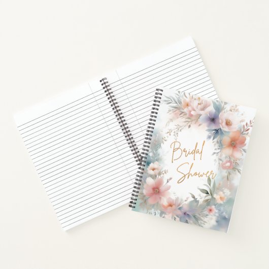 Bruiloftsbloemen Notitieboek (Binnen)