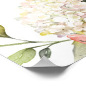 Bruiloftsborrel Bruidsbo brunch welkomstbord Poster (Hoek)