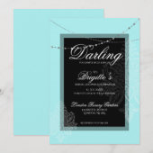 Bruiloftsborrel brunch met de bruid  kaart (Voorkant / Achterkant)