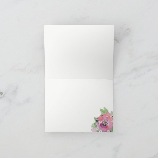 Bruiloftsborrel en bubbels bruidsbruiloft glitter bedankkaart (Binnen)