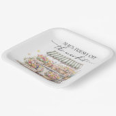 Bruiloftsborrel 'Fresh Off The Market' Papieren Bordje (Gebogen)