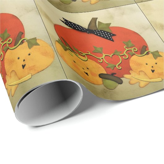 Bruiloftsborrel Halloween in oktober Cadeaupapier (Rol Hoek)