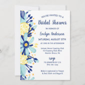 Bruiloftsborrel met gele citroenen, mintgroene en kaart (Voorkant)