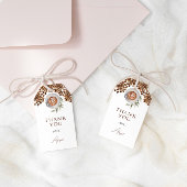 Bruiloftsborrel met koffie - De liefde is in de lu Cadeaulabel