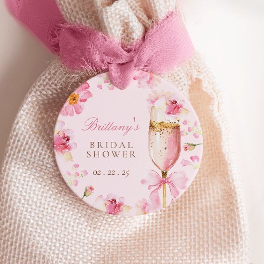Bruiloftsborrel Petals Prosecco Bedankjes Labels