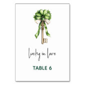 Bruiloftsborrel St. Patrick's Day Kaart (Achterkant)