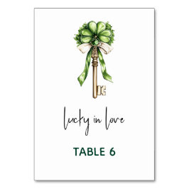 Bruiloftsborrel St. Patrick's Day Kaart