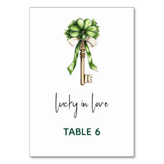 Bruiloftsborrel St. Patrick's Day Kaart