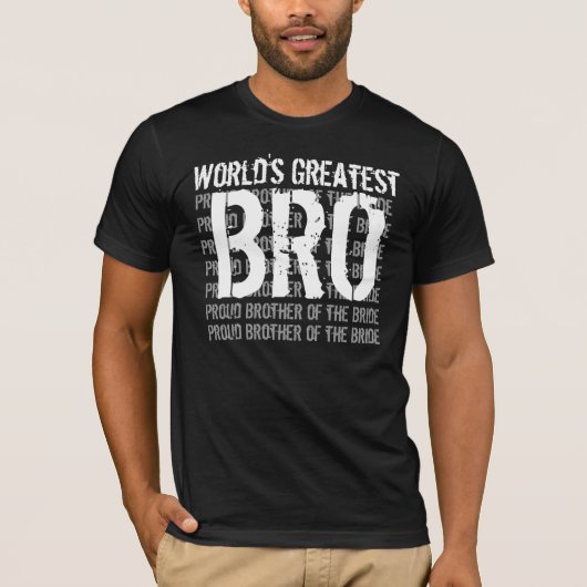 Bruiloftsbroeder van de grootste V10 ter wereld va T-shirt (Voorkant)