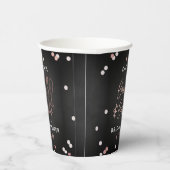 Bruiloftsbrunch & Bruisende Confetti Bruidsbruilof Papieren Bekers (Rechts)