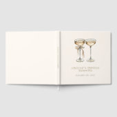 Bruiloftsbrunch met Champagne Bruidsborrel Gastenboek (Volledig)