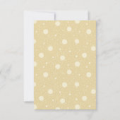 Bruiloftsbrunch met Champagne en Bruisend Vlees Bedankkaart (Achterkant)