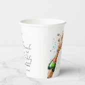 Bruiloftsbrunch met champagne en bubbels  papieren bekers (Rechts)