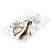 Bruiloftsbrunch met champagne magneet (Linkerzijde)