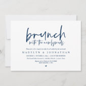 Bruiloftsbrunch met de Passen getrouwd vieren Kaart (Voorkant)