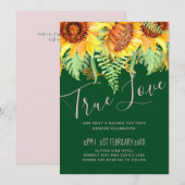 Bruiloftsbudget met landelijke groene tinten en zo (Voorkant / Achterkant)