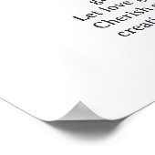 Bruiloftscadeau Recept voor Eindeloze Liefde Poster (Hoek)