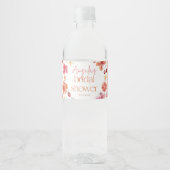 Bruiloftsdamesfeest Main Squeeze Citrus Waterfles Etiket (Voorkant)
