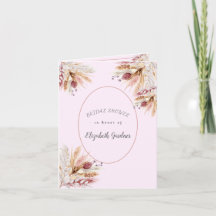 Bruiloftsdouche BoHo Bloemen