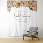 Bruiloftsdouche herfst wandkleed (In situ)