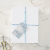 Bruiloftsetiket voor Cloud Nine Bruidscadeau Cadeaulabel (Met Touw)