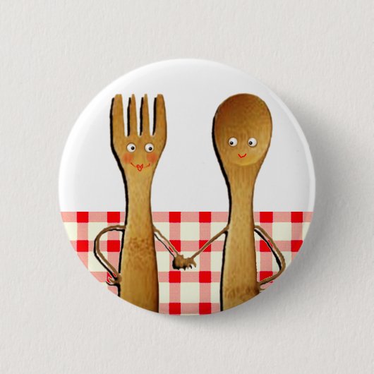 Bruiloftsfavorieten Ronde Button 5,7 Cm (Voorkant)