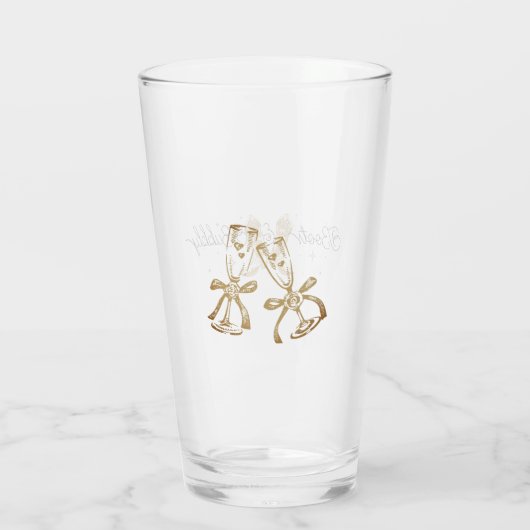 Bruiloftsfe Glas (Achterkant)