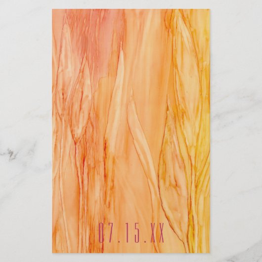 Bruiloftsfeest BINGOVersiering met verse bloemen Flyer (Achterkant)