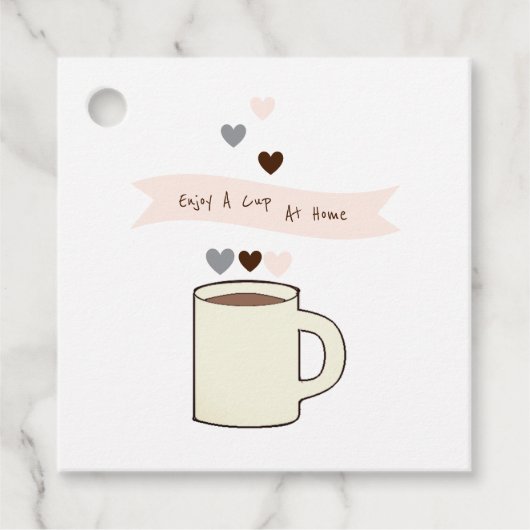 Bruiloftsfeest Cadeau voor Thuis Bedankjes Labels (Voorkant)