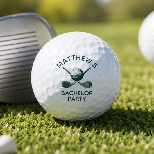 Bruiloftsfeest Cadeautjes met Naam op Maat Golfballen