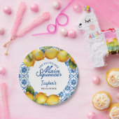 Bruiloftsfeest Citroen Papieren Bordje (Feest)