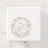 Bruiloftsfeest Dank Je Bedankjes Labels (In situ)