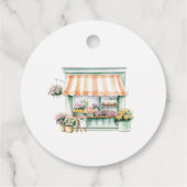 Bruiloftsfeest Dankjewel Bedankjes Labels (Achterkant)